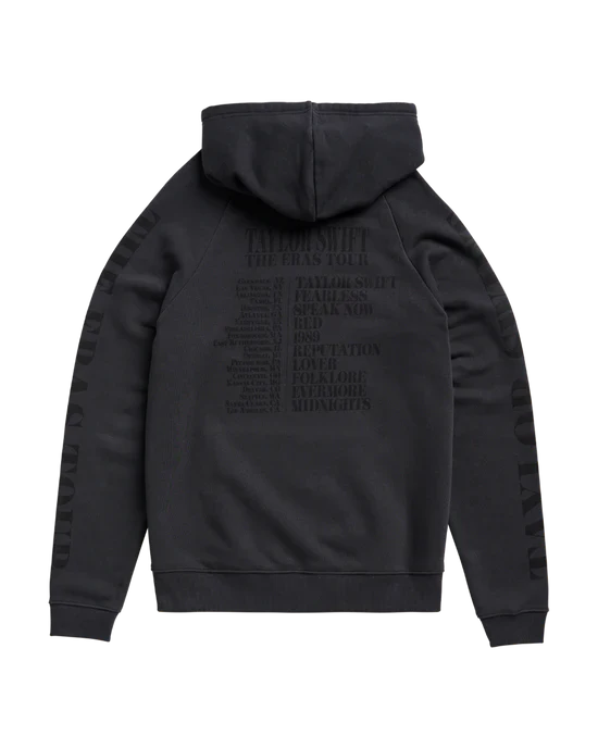 Taylor Swift | The Eras Tour Through LA Black Hoodie