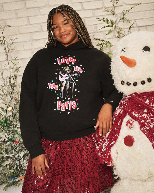 Lover Live From Paris Black Hoodie