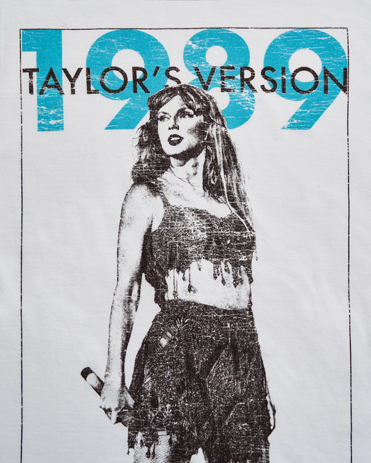 1989 (Taylor's Version) White T-Shirt