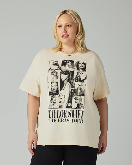 Taylor Swift | The Eras Tour Through LA Beige T-Shirt