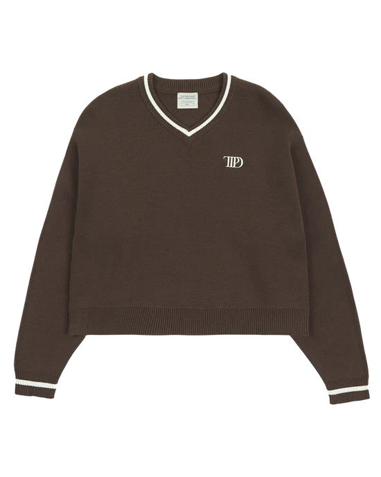 TTPD V-Neck Cropped Sweater